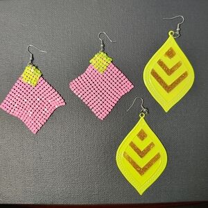 Adorable 80s Style Earrings